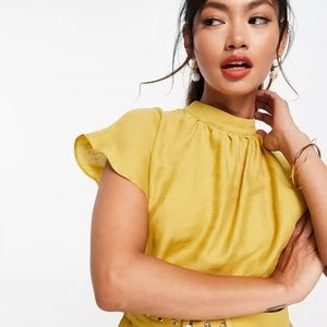 ASOS Gold Mini Dress with Chic Design